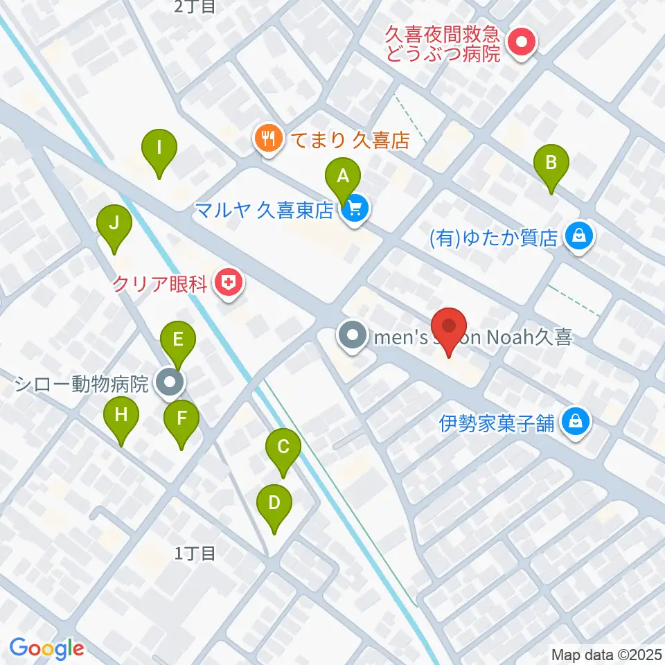 アルプス楽器周辺の駐車場・コインパーキング一覧地図