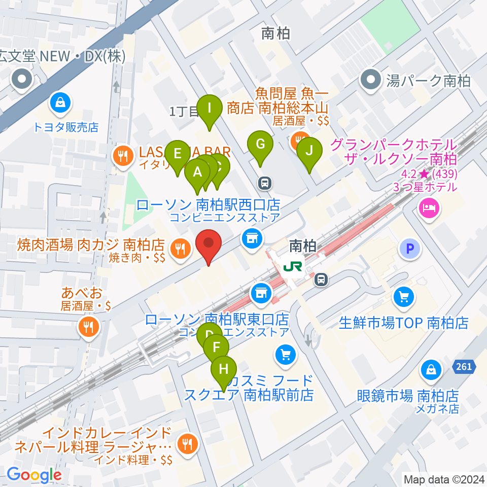 ワールドビーツ周辺の駐車場・コインパーキング一覧地図