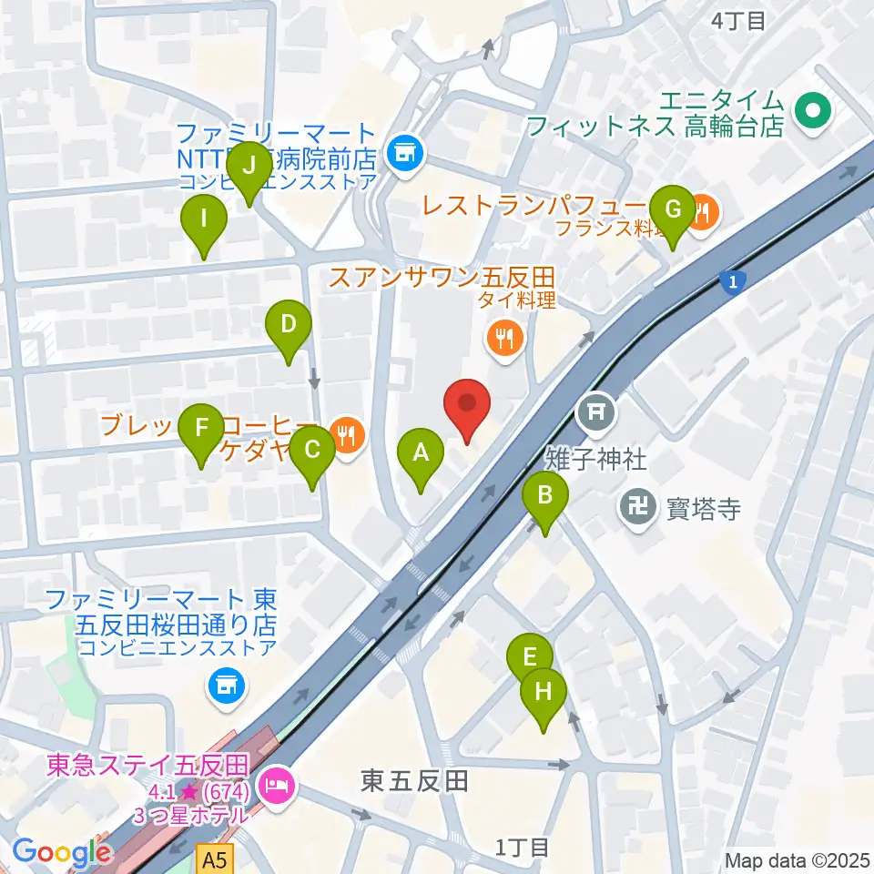 アルモニーア周辺の駐車場・コインパーキング一覧地図