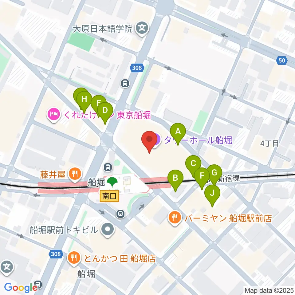 島村楽器 ミュージックサロン船堀周辺の駐車場・コインパーキング一覧地図