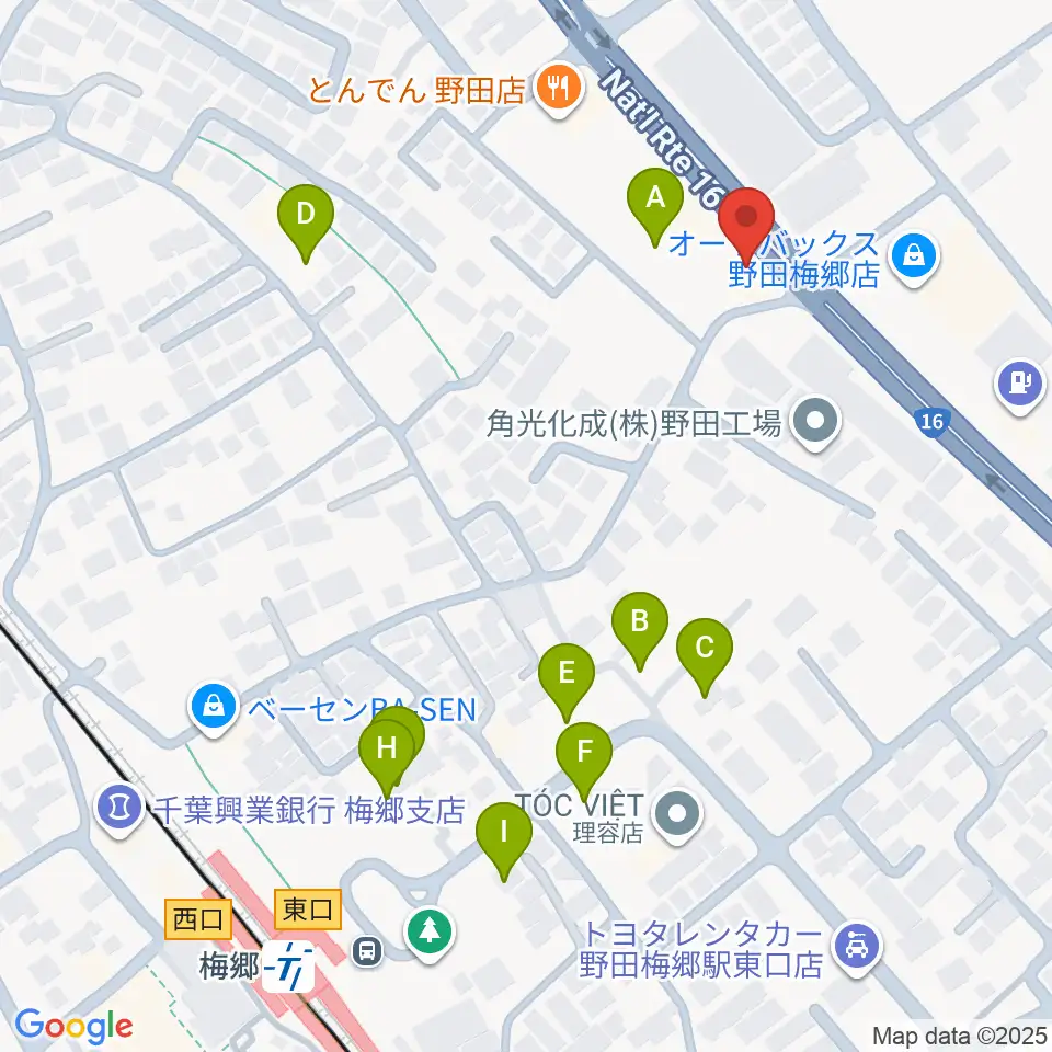 株式会社ピアノプラザ周辺の駐車場・コインパーキング一覧地図