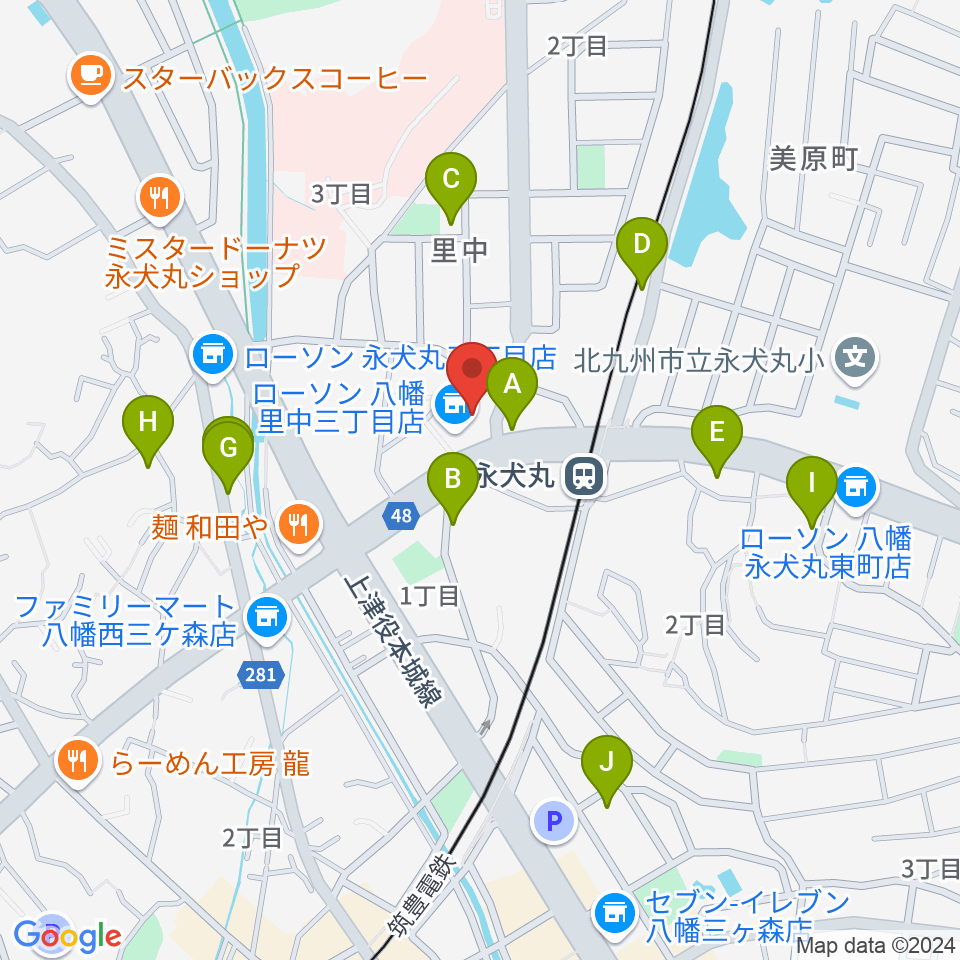 CIU,inc. ドラムレッスン周辺の駐車場・コインパーキング一覧地図