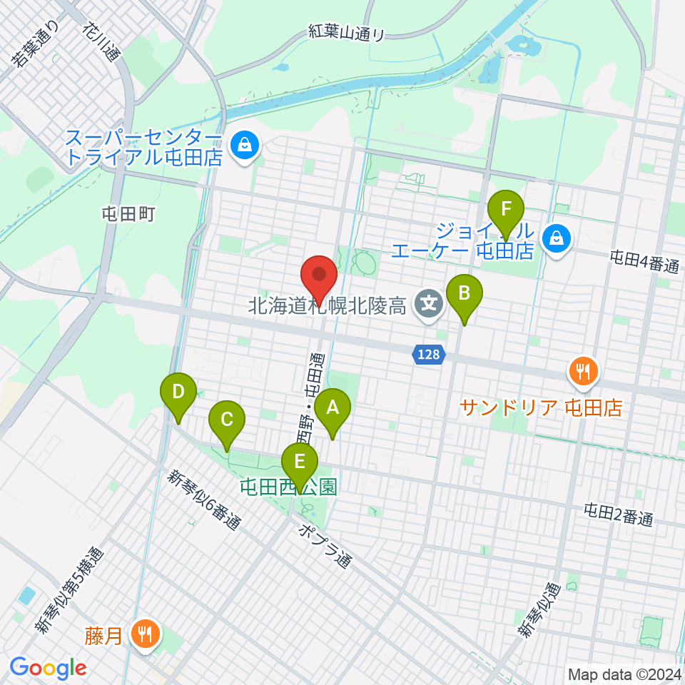 小林雅巳ピアノ調律所周辺の駐車場・コインパーキング一覧地図