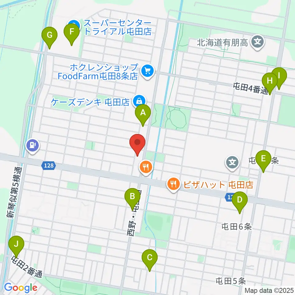 小林雅巳ピアノ調律所周辺の駐車場・コインパーキング一覧地図