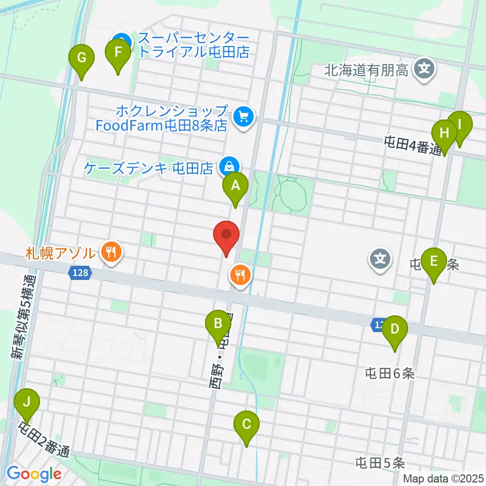 小林雅巳ピアノ調律所周辺の駐車場・コインパーキング一覧地図