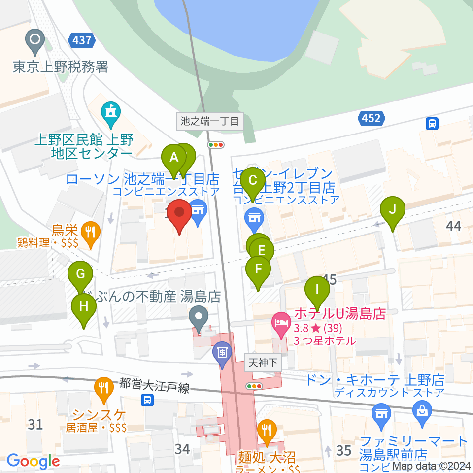 パールフルートギャラリー東京周辺の駐車場・コインパーキング一覧地図