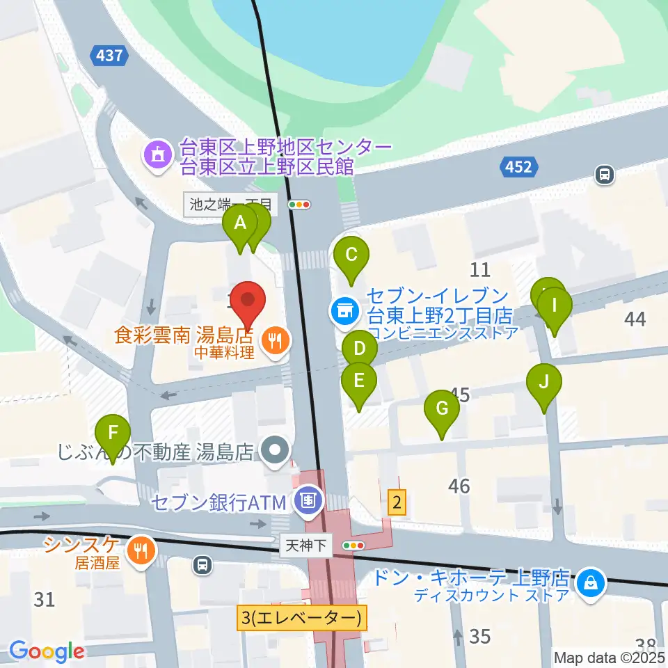 パールフルートギャラリー東京周辺の駐車場・コインパーキング一覧地図