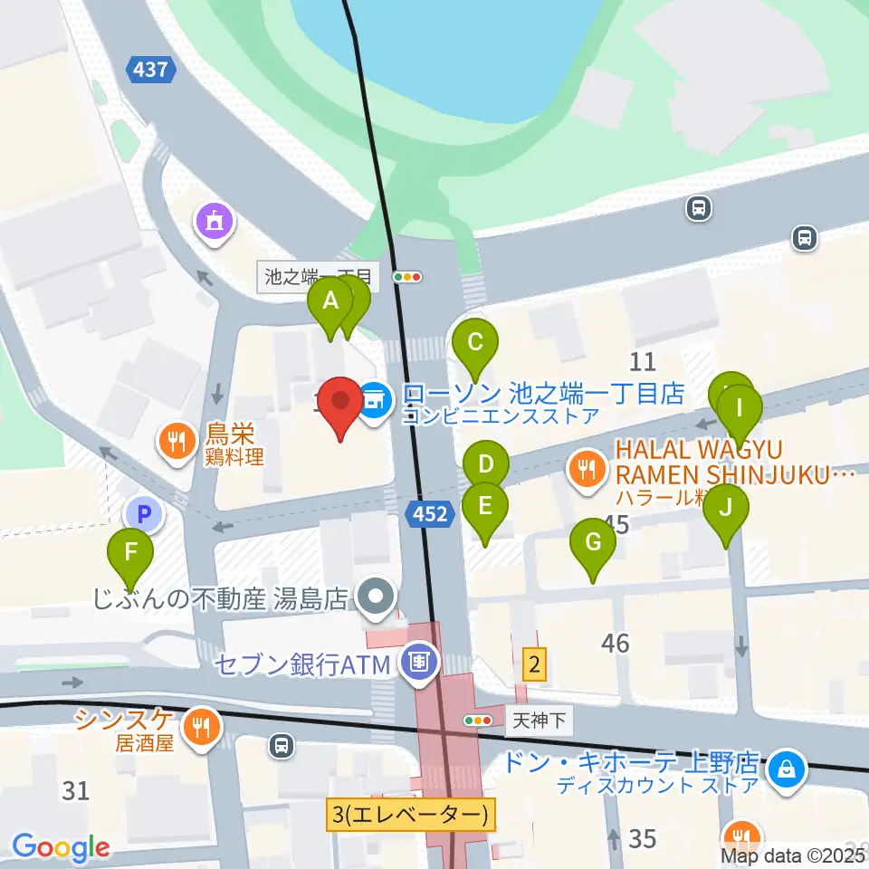 パールフルートギャラリー東京周辺の駐車場・コインパーキング一覧地図