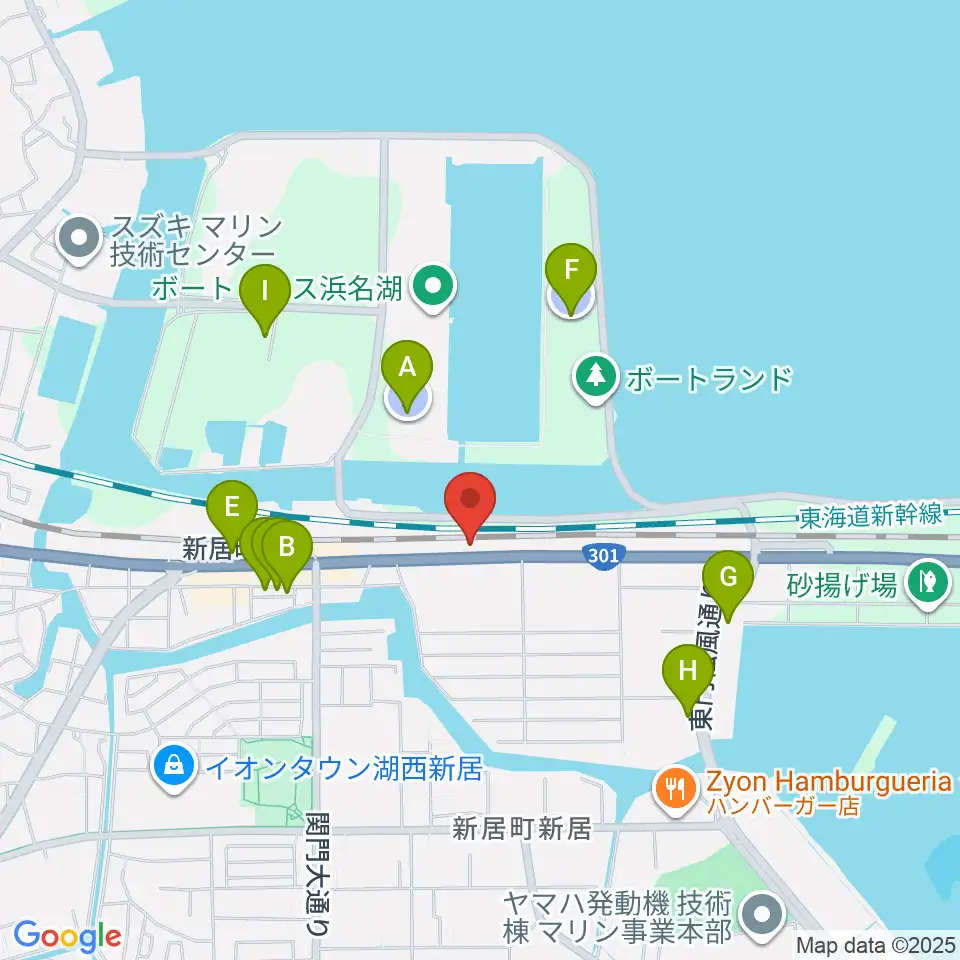 FMCフルートマスターズ周辺の駐車場・コインパーキング一覧地図