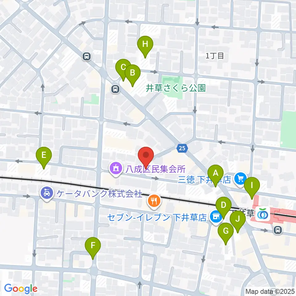 ジャパンロータリートランペットセンター周辺の駐車場・コインパーキング一覧地図