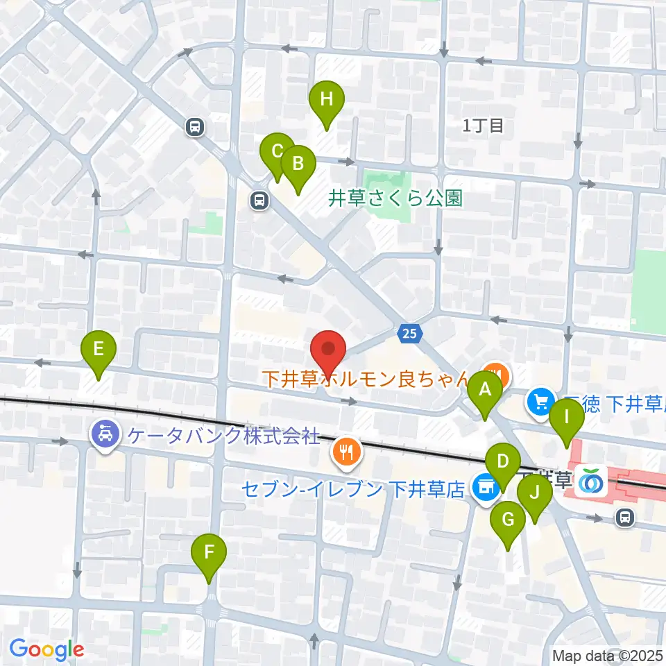 ジャパンロータリートランペットセンター周辺の駐車場・コインパーキング一覧地図