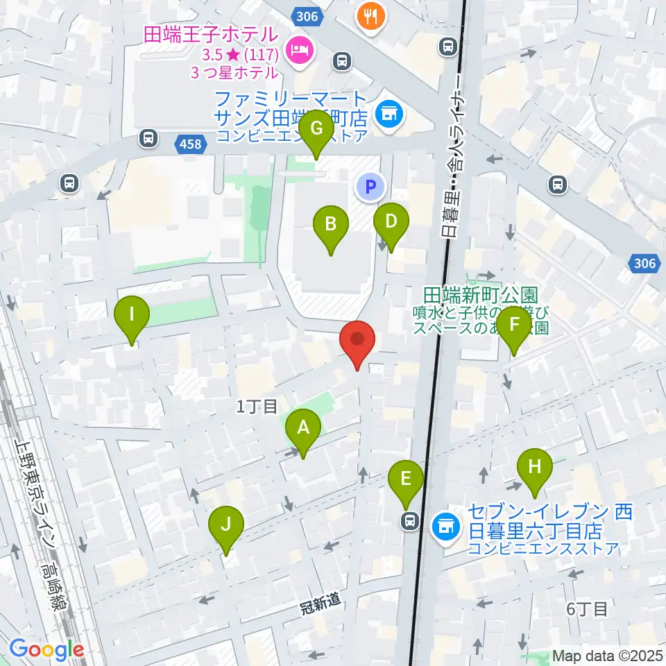 ナイトオカリナ周辺の駐車場・コインパーキング一覧地図
