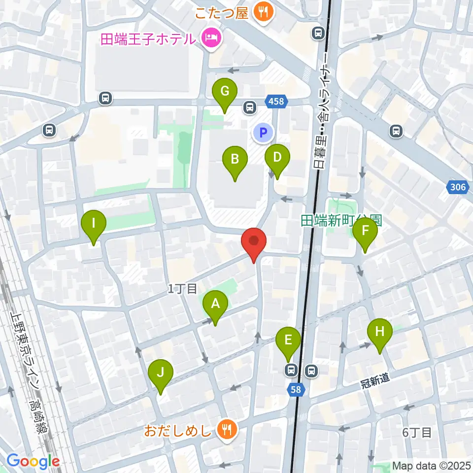 ナイトオカリナ周辺の駐車場・コインパーキング一覧地図
