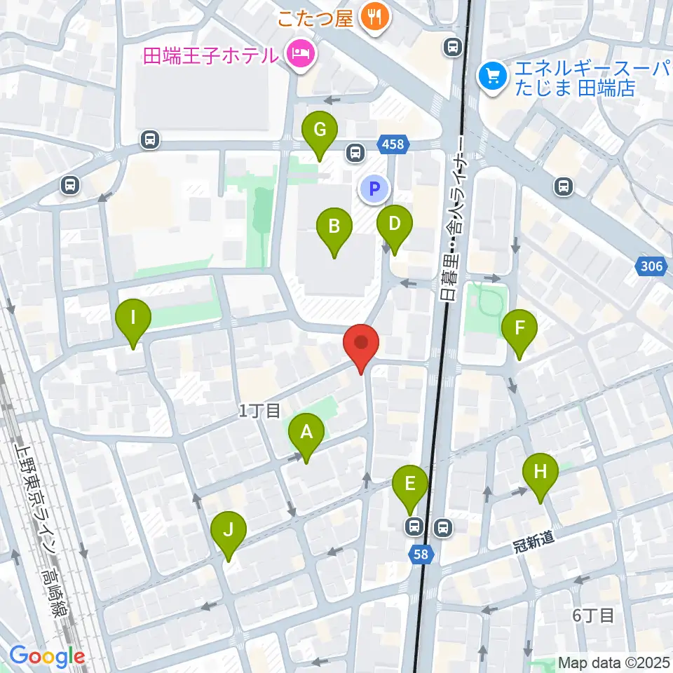 ナイトオカリナ周辺の駐車場・コインパーキング一覧地図