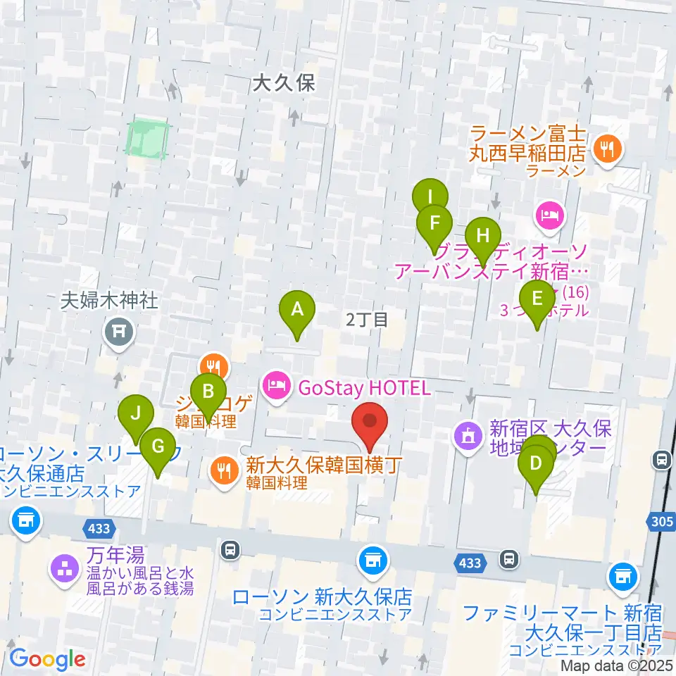グローバル管楽器技術学院周辺の駐車場・コインパーキング一覧地図