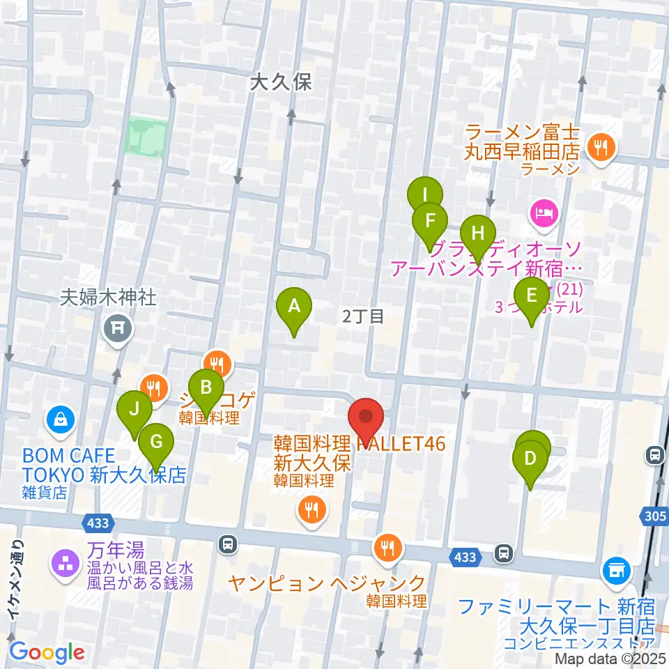 グローバル管楽器技術学院周辺の駐車場・コインパーキング一覧地図