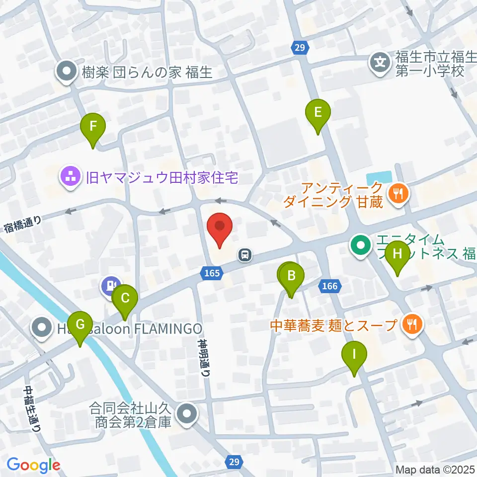 ギター工房アナグマ周辺の駐車場・コインパーキング一覧地図