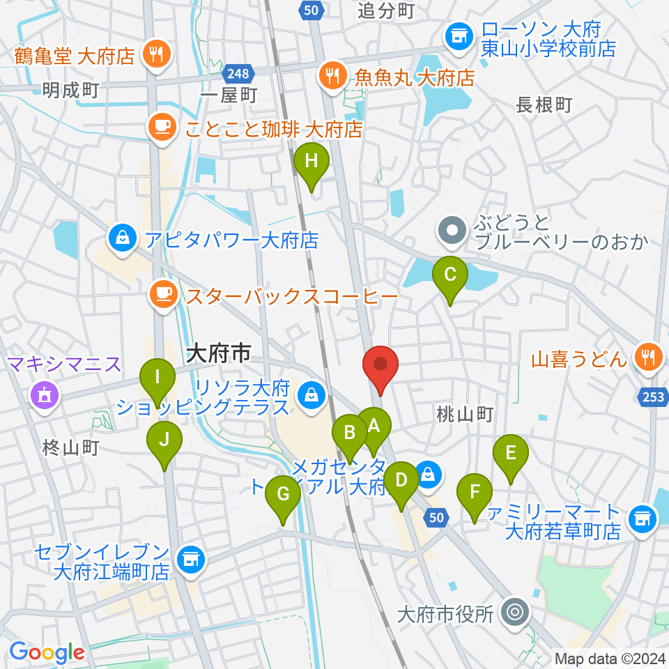 鈴木バイオリン製造株式会社周辺の駐車場・コインパーキング一覧地図