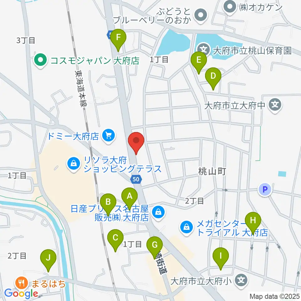 鈴木バイオリン製造株式会社周辺の駐車場・コインパーキング一覧地図