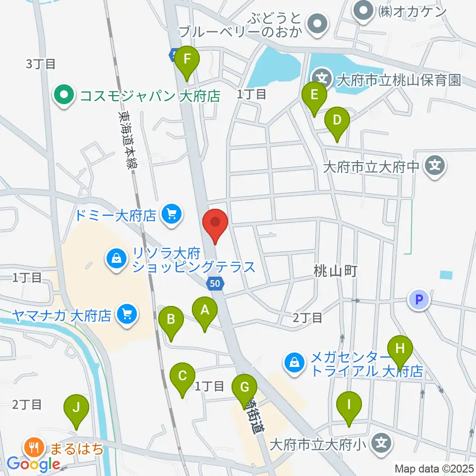 鈴木バイオリン製造株式会社周辺の駐車場・コインパーキング一覧地図