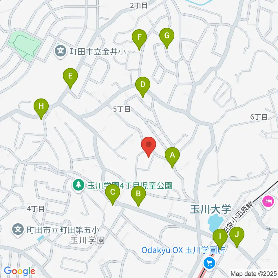 茶位ギター工房周辺の駐車場・コインパーキング一覧地図