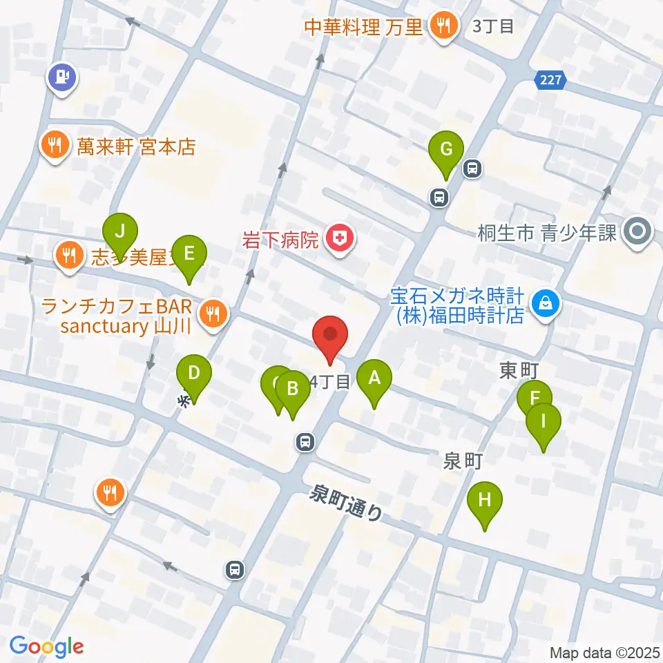 伊藤丈晃ヴァイオリン工房周辺の駐車場・コインパーキング一覧地図