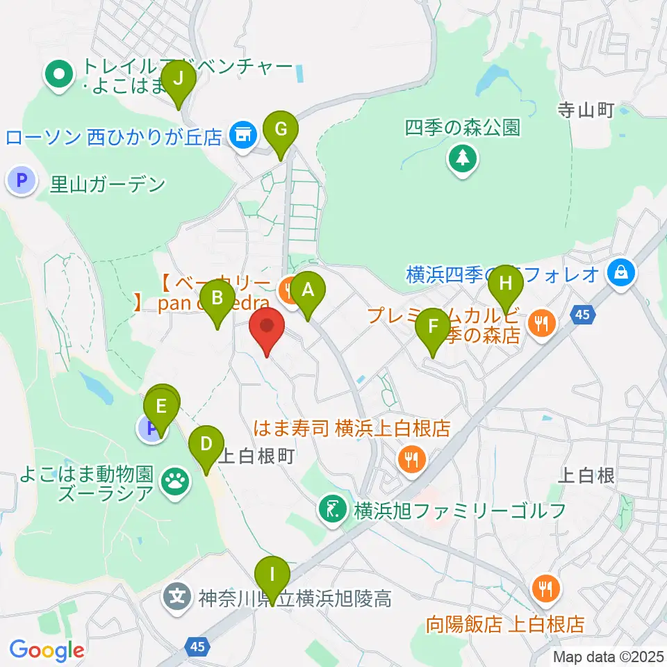 池田ピアノ運送周辺の駐車場・コインパーキング一覧地図