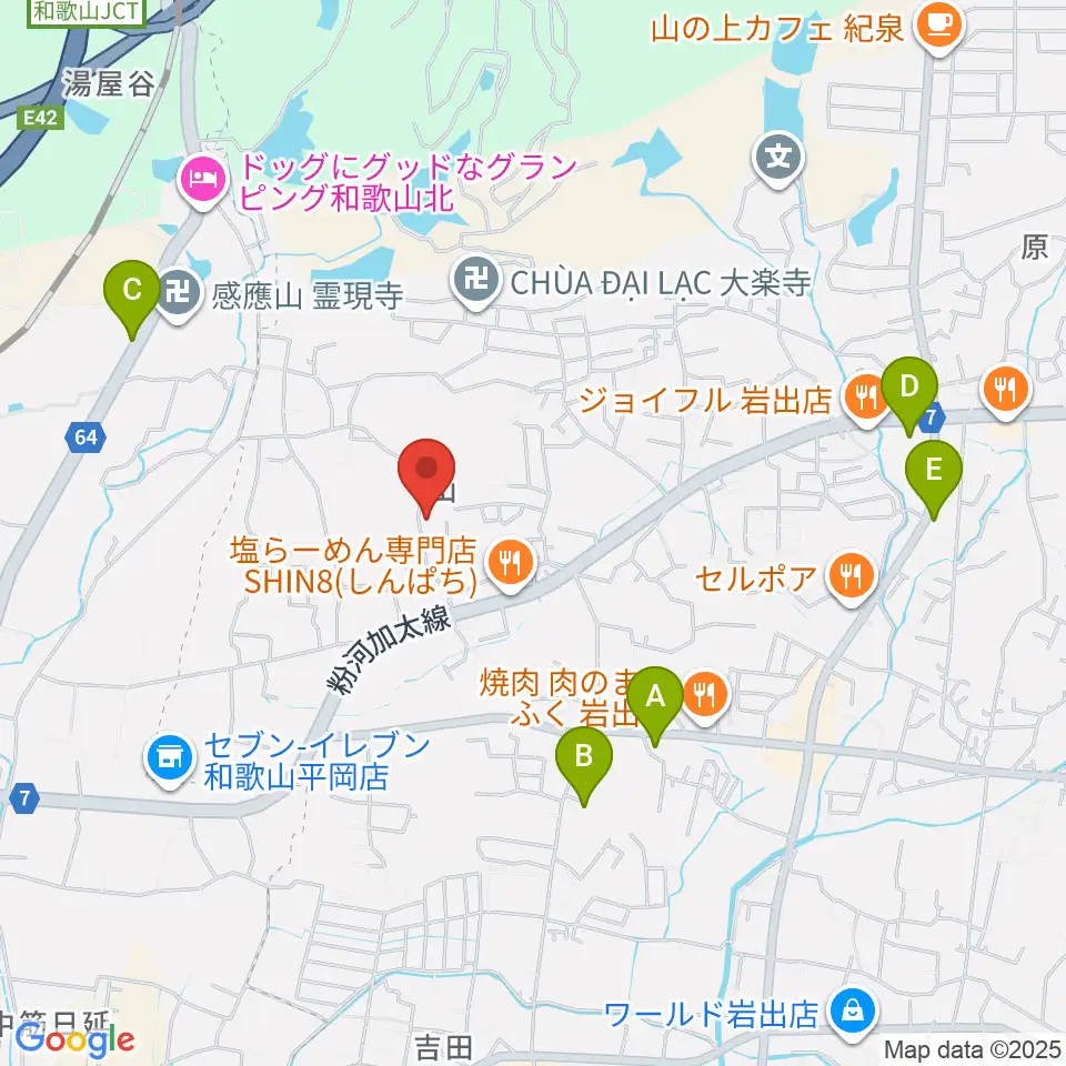 福田ヴァイオリン&チェロ教室周辺の駐車場・コインパーキング一覧地図