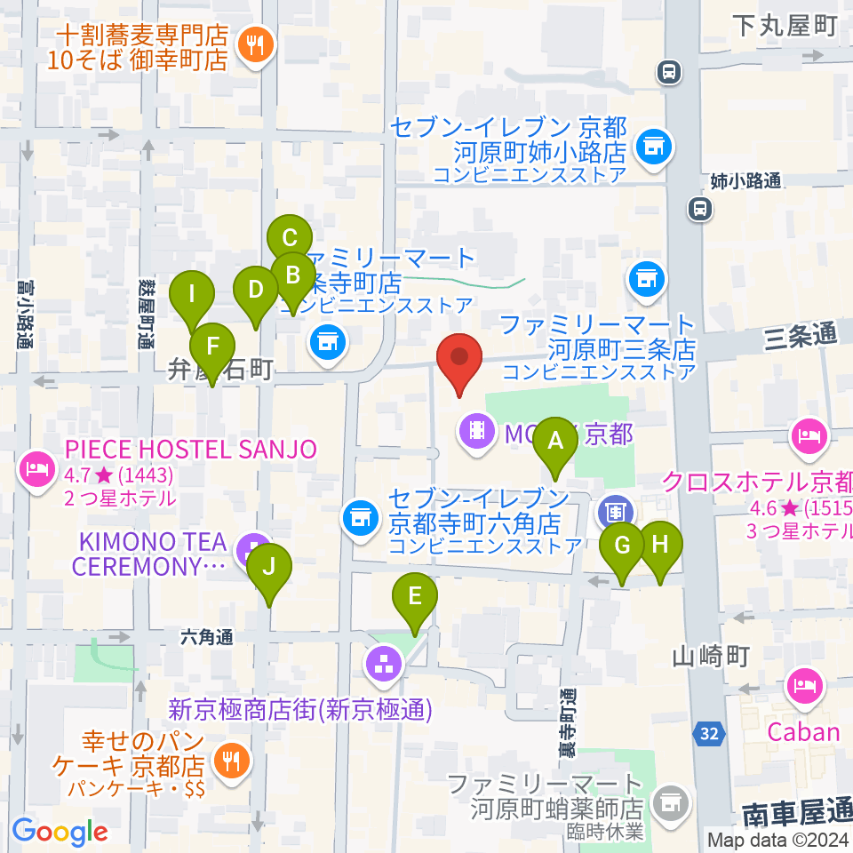 JEUGIA三条本店周辺の駐車場・コインパーキング一覧地図