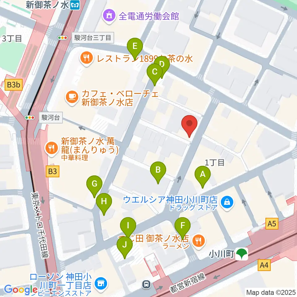 コチャバンバ東京店周辺の駐車場・コインパーキング一覧地図