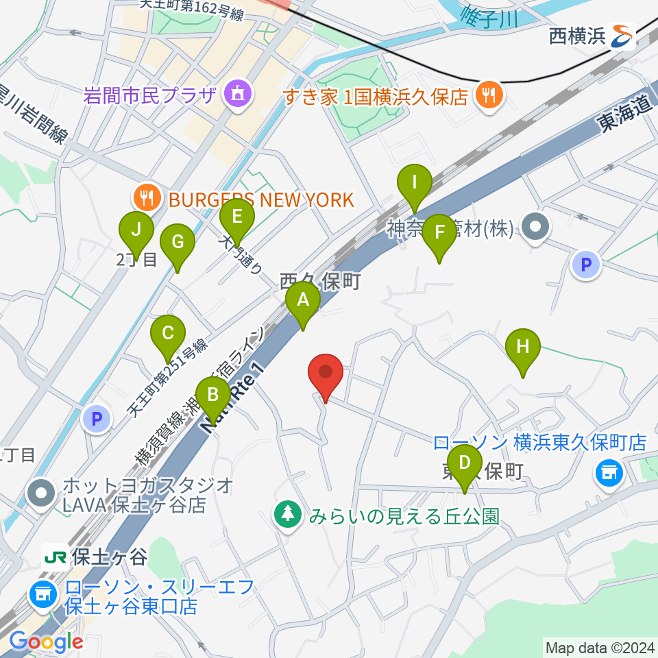 仁木三味線周辺の駐車場・コインパーキング一覧地図