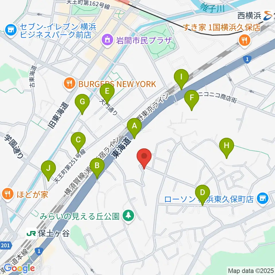 仁木三味線周辺の駐車場・コインパーキング一覧地図