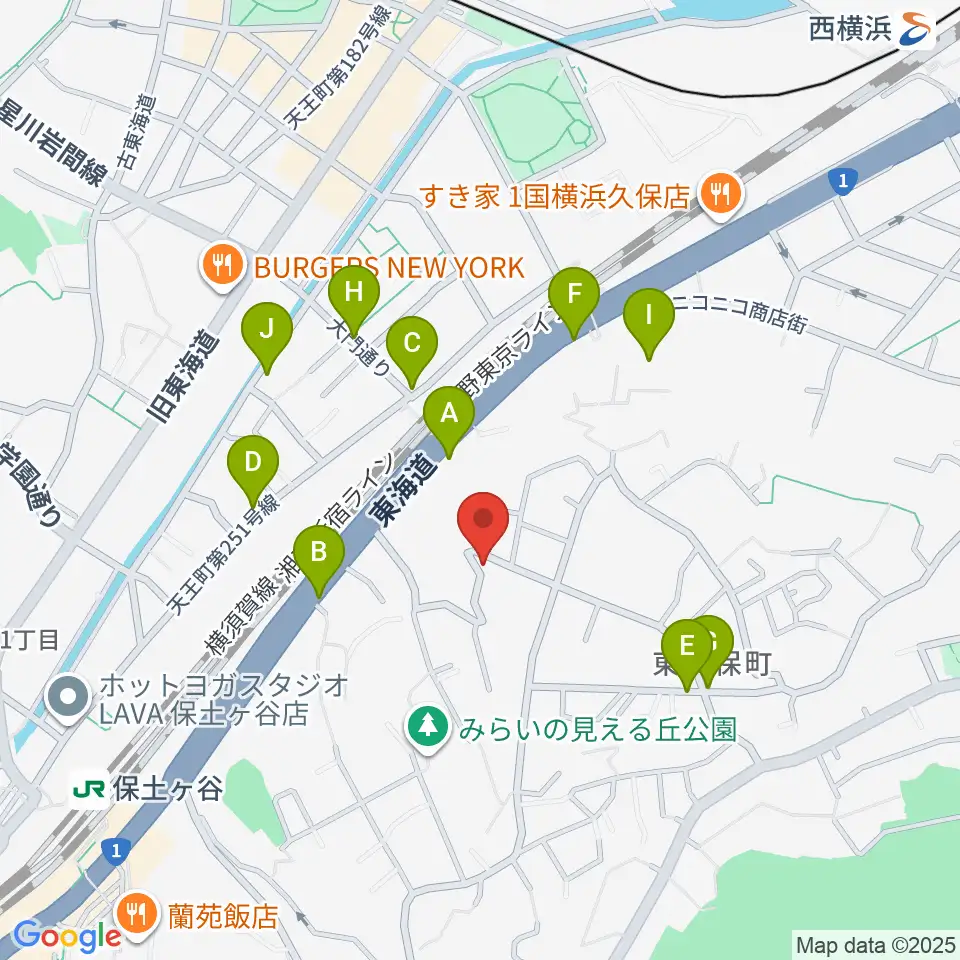 仁木三味線周辺の駐車場・コインパーキング一覧地図