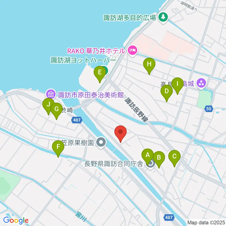 琴光堂和楽器店周辺の駐車場・コインパーキング一覧地図