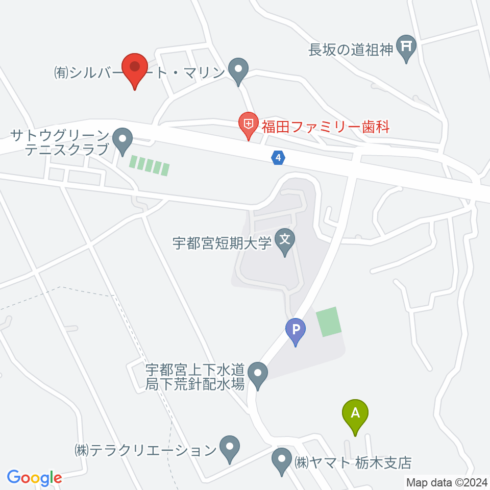 スズキ・メソード宇都宮支部周辺の駐車場・コインパーキング一覧地図