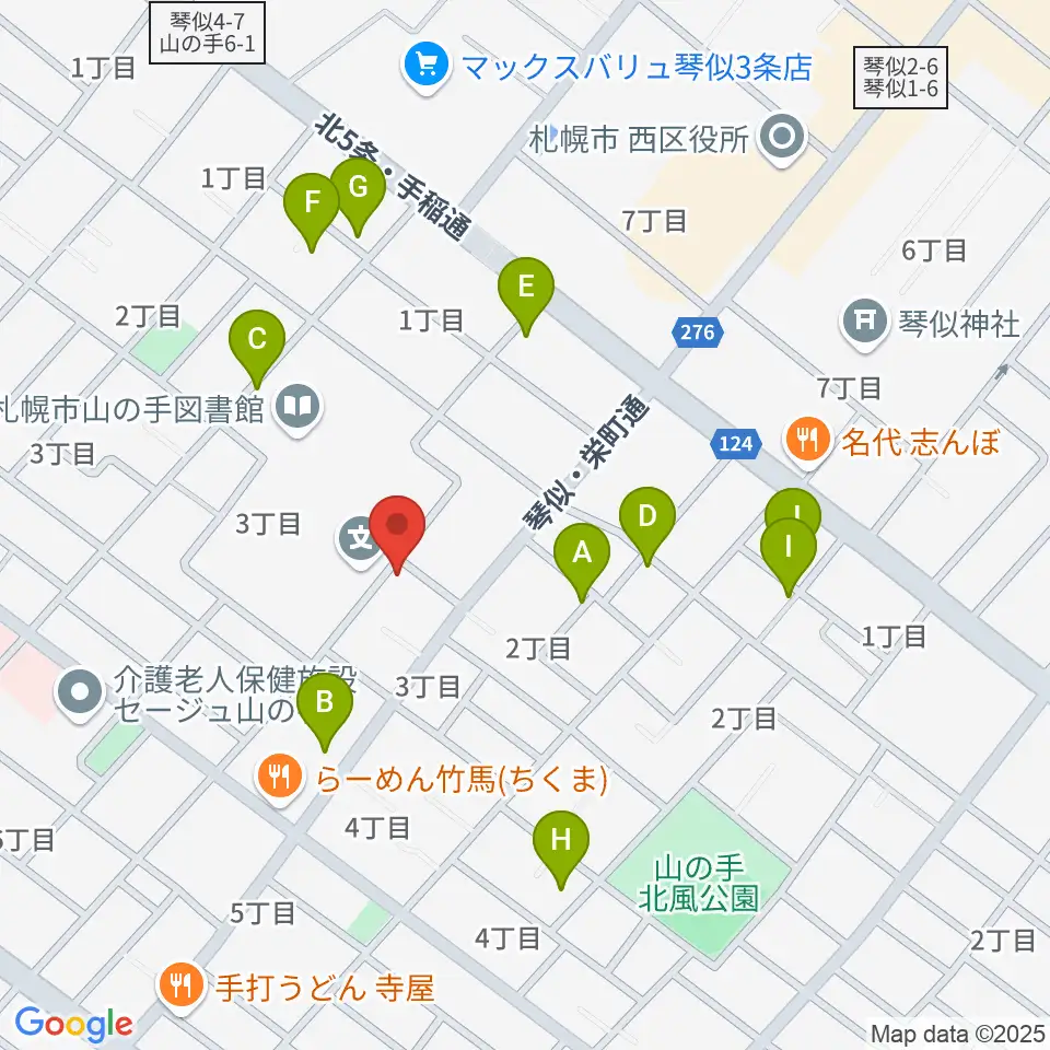 鈴木聡ヴァイオリン工房周辺の駐車場・コインパーキング一覧地図