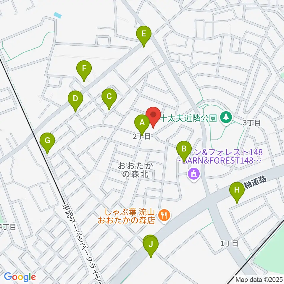 清水尚志ヴァイオリン教室周辺の駐車場・コインパーキング一覧地図