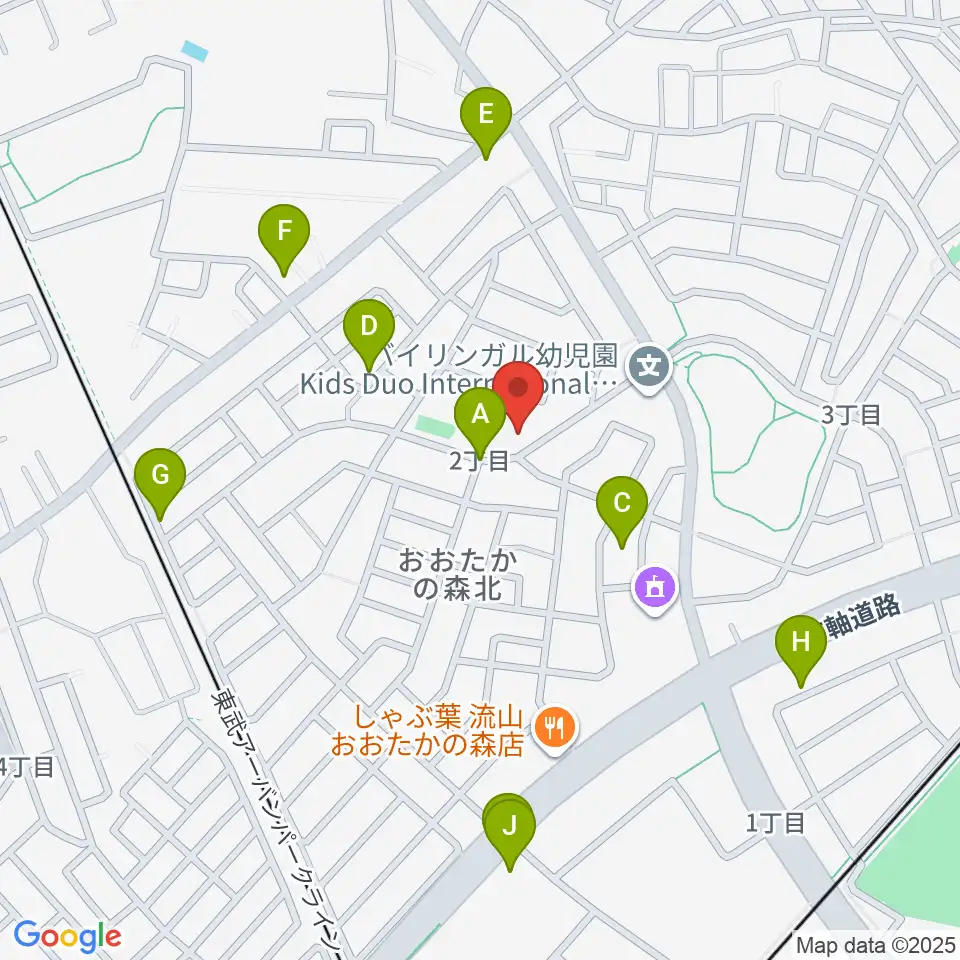清水尚志ヴァイオリン教室周辺の駐車場・コインパーキング一覧地図