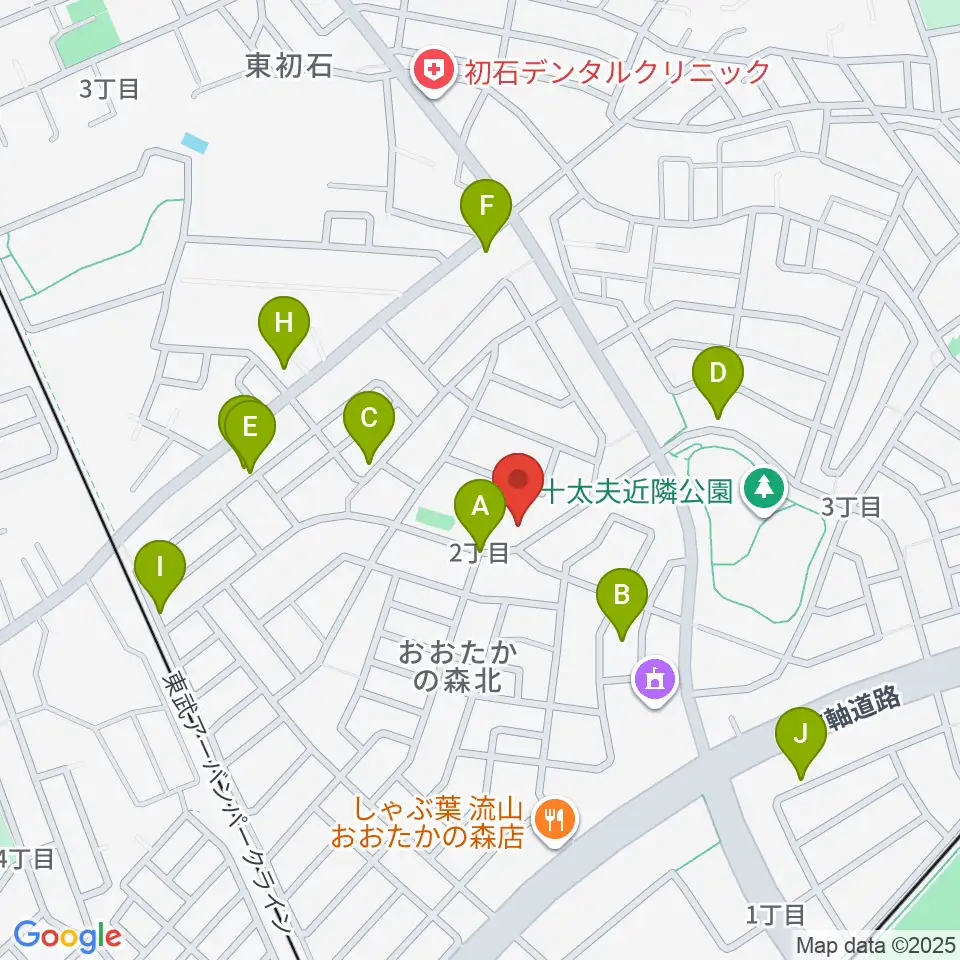 清水尚志ヴァイオリン教室周辺の駐車場・コインパーキング一覧地図