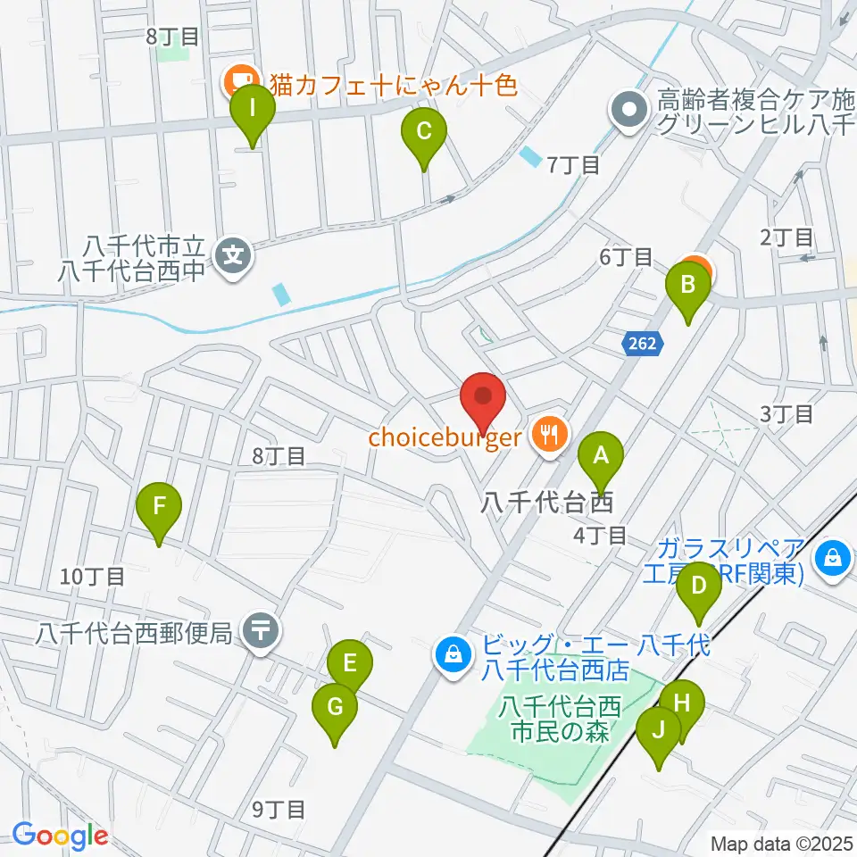 スズキ・メソード 印田クラス周辺の駐車場・コインパーキング一覧地図