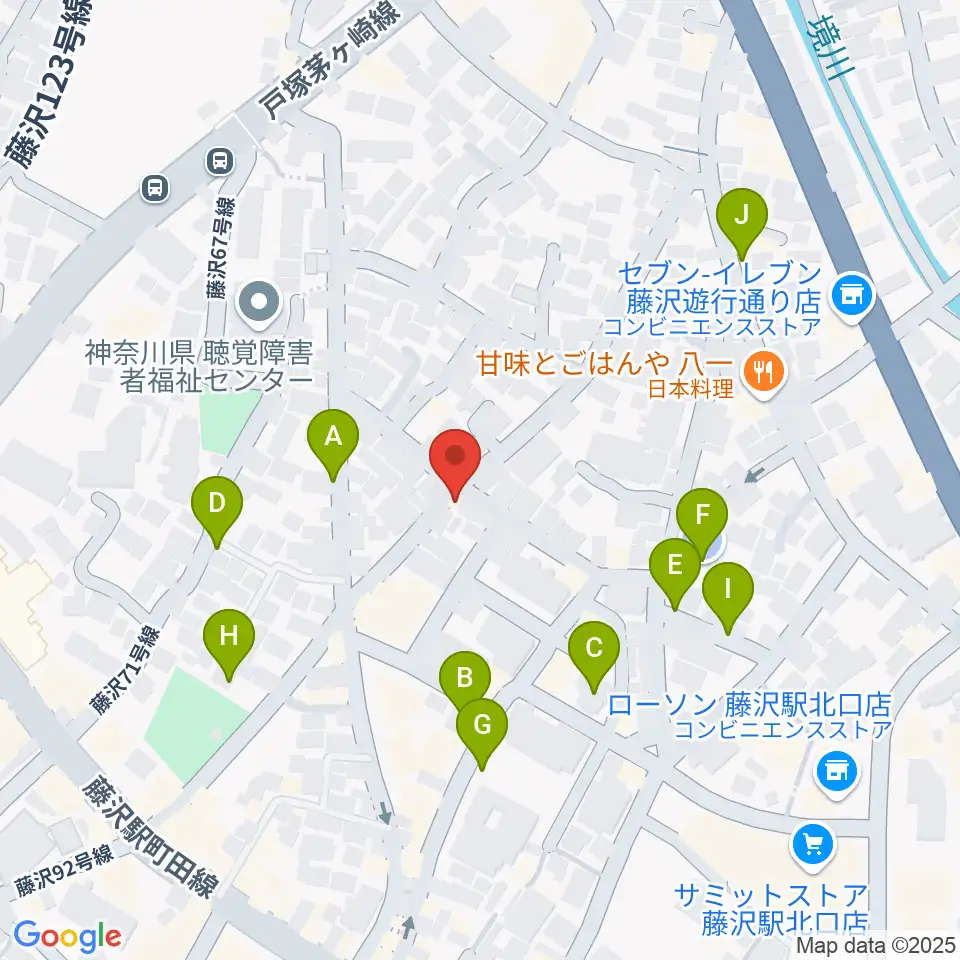 どるちぇ音楽教室レンタルスタジオ周辺の駐車場・コインパーキング一覧地図