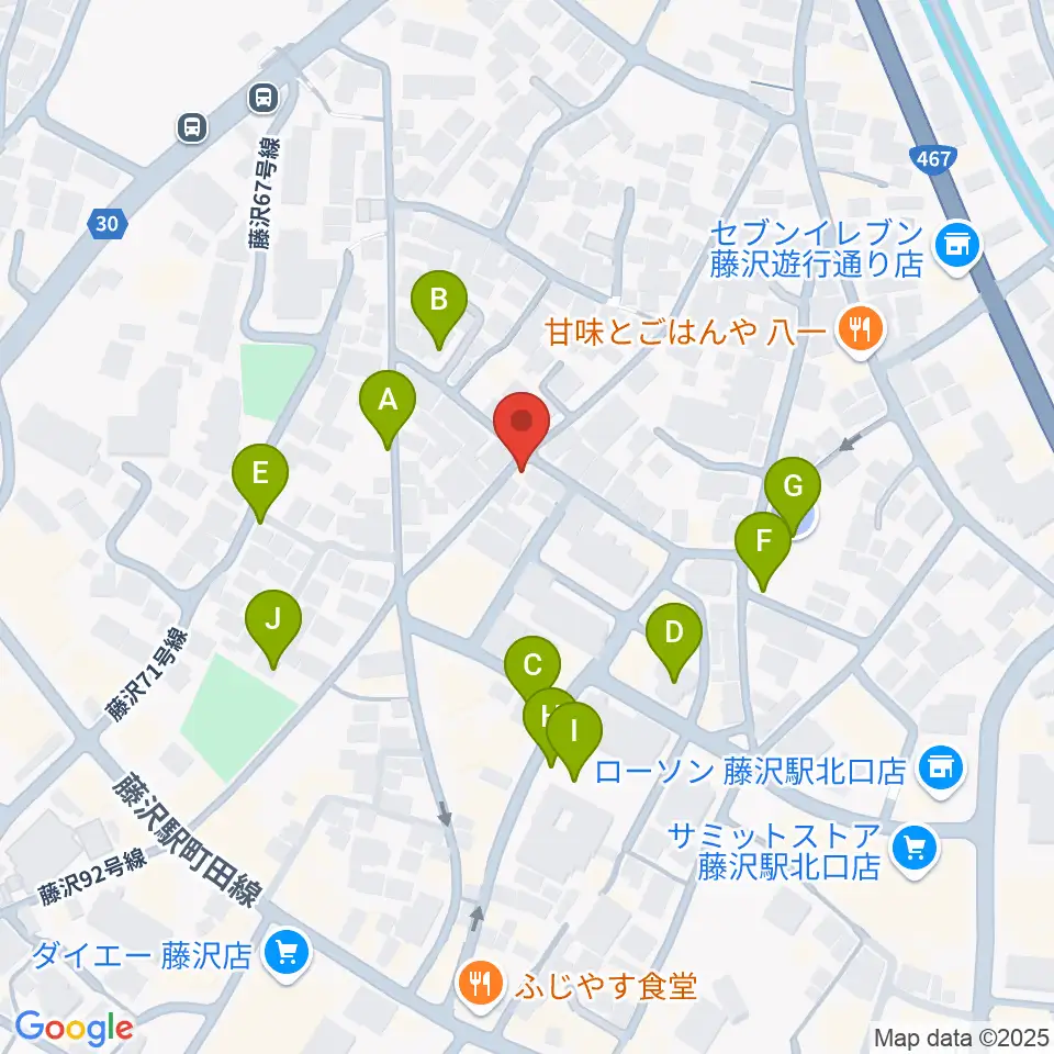 どるちぇ音楽教室レンタルスタジオ周辺の駐車場・コインパーキング一覧地図