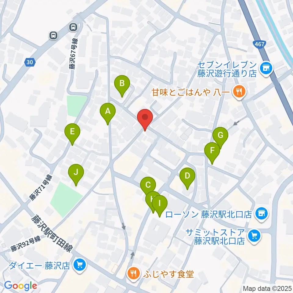 どるちぇ音楽教室レンタルスタジオ周辺の駐車場・コインパーキング一覧地図