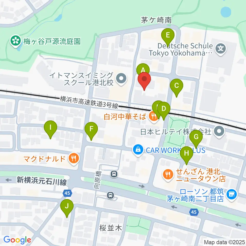 エルフラット周辺の駐車場・コインパーキング一覧地図