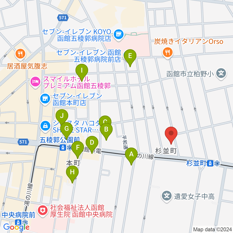 有限会社サウンドパパ周辺の駐車場・コインパーキング一覧地図