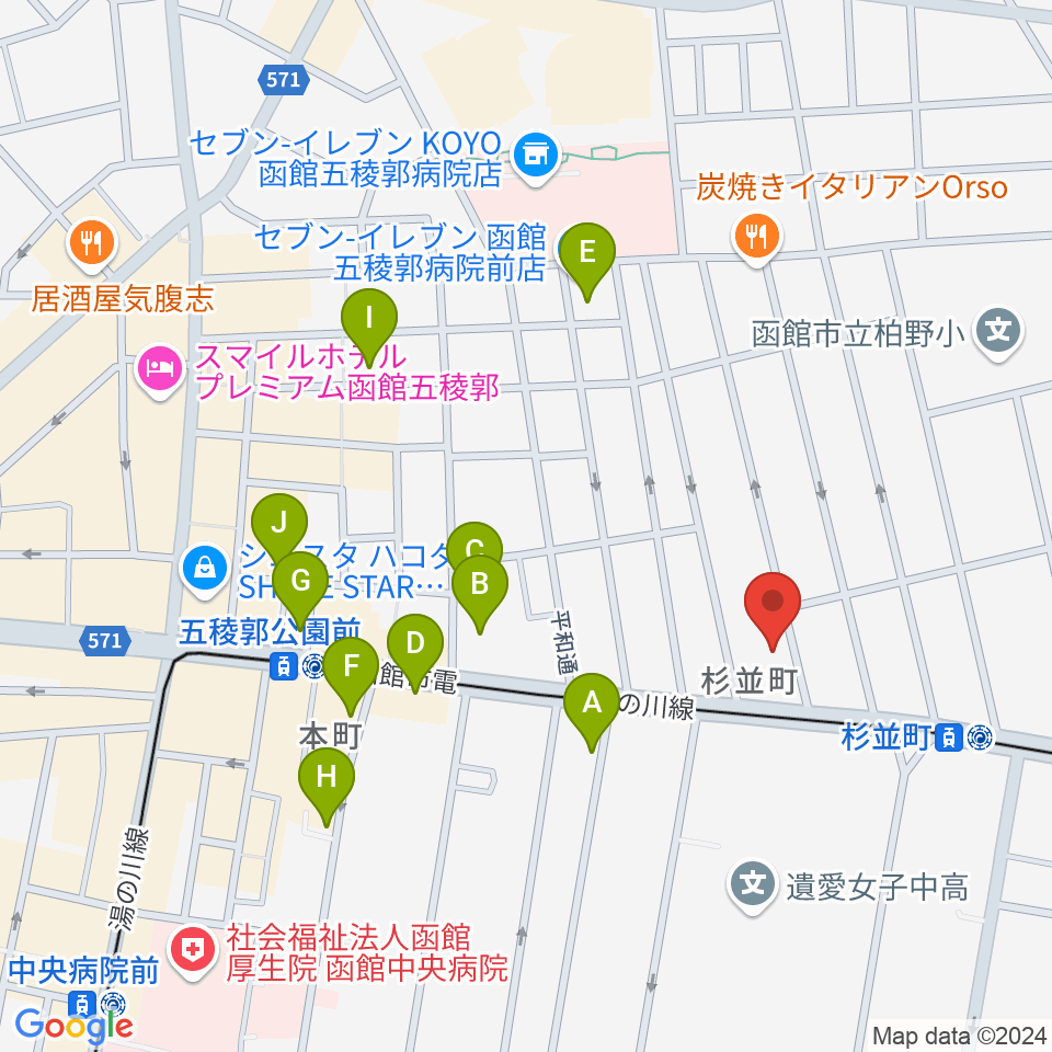 有限会社サウンドパパ周辺の駐車場・コインパーキング一覧地図