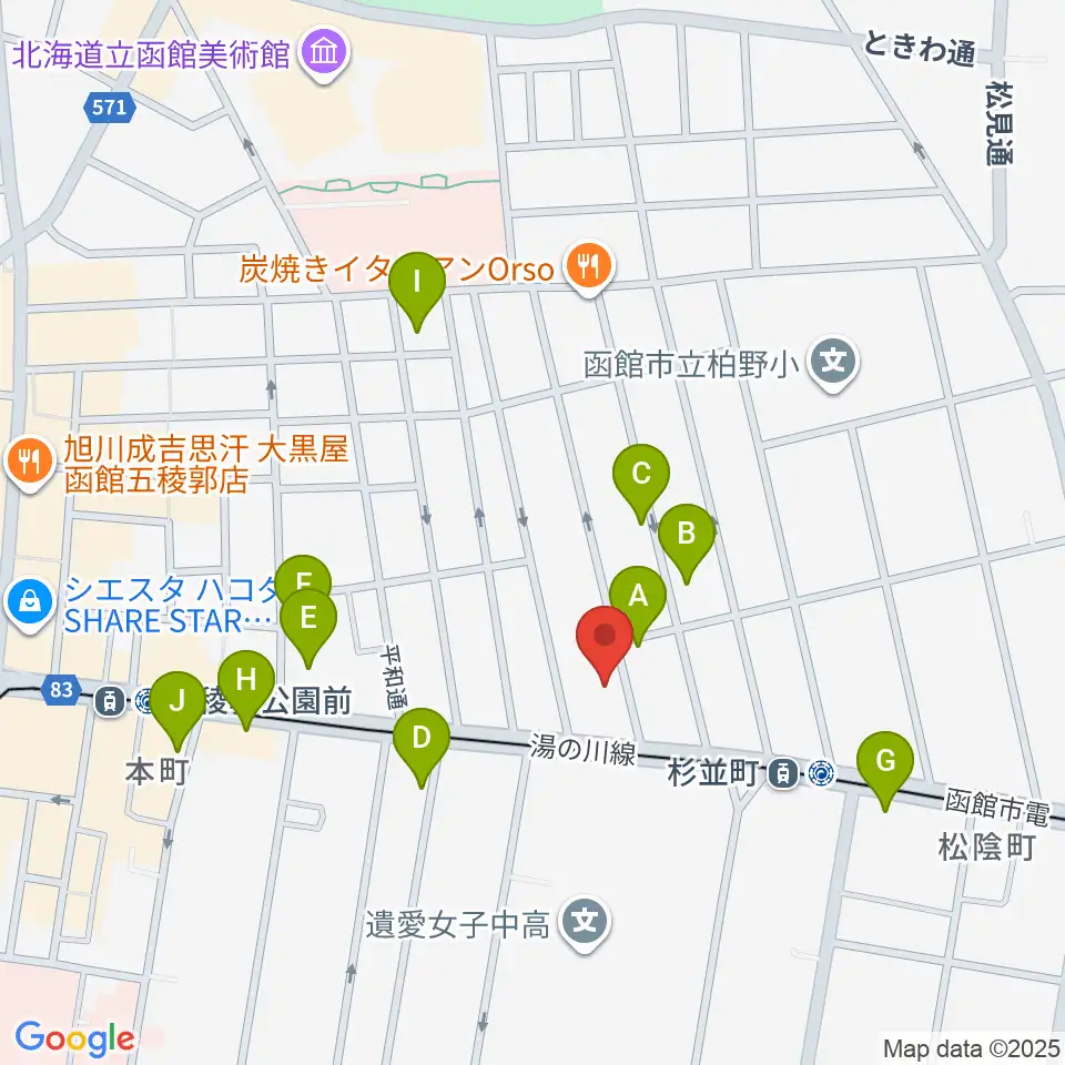 有限会社サウンドパパ周辺の駐車場・コインパーキング一覧地図
