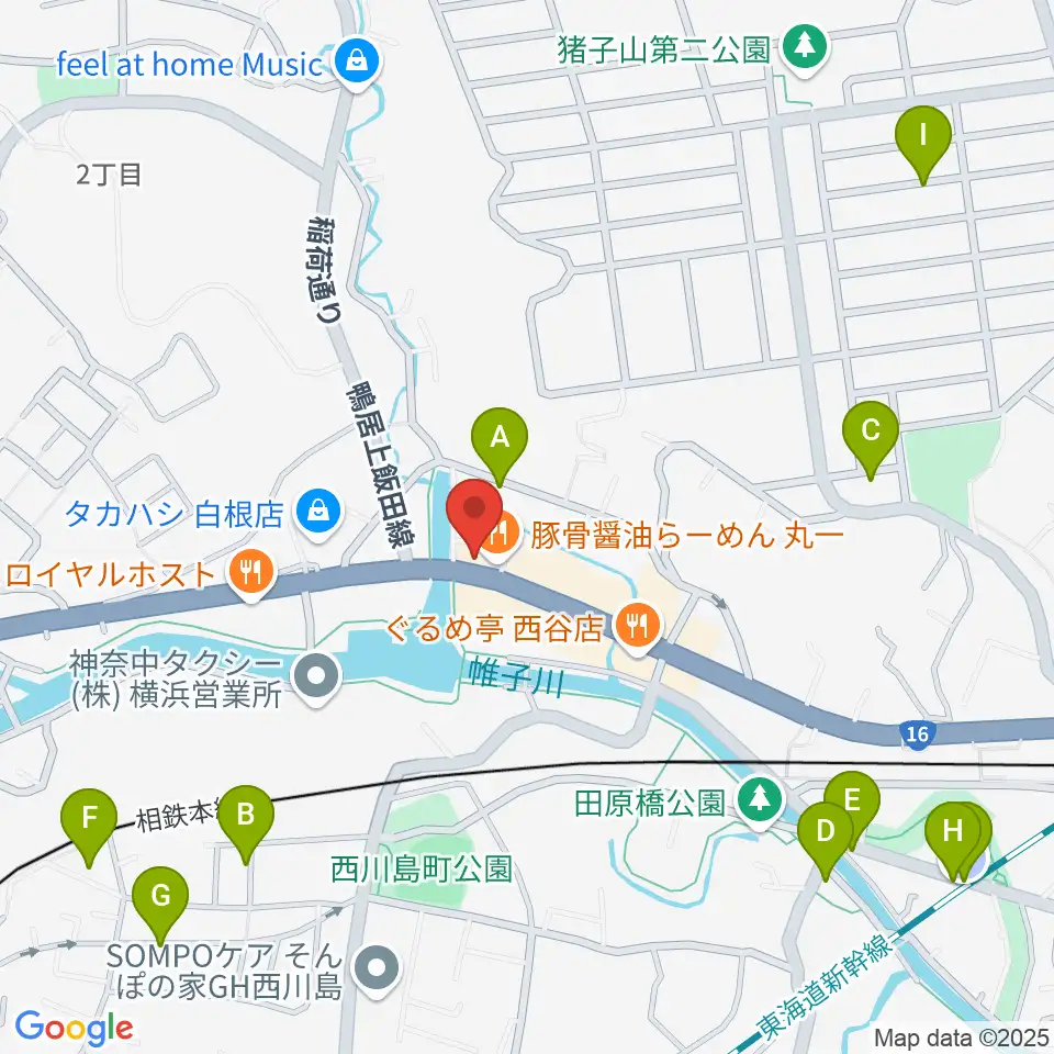 シミズ ミュージックラボ周辺の駐車場・コインパーキング一覧地図