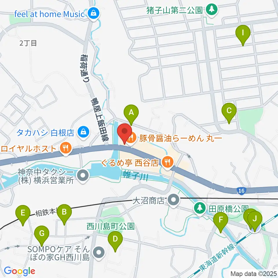シミズ ミュージックラボ周辺の駐車場・コインパーキング一覧地図