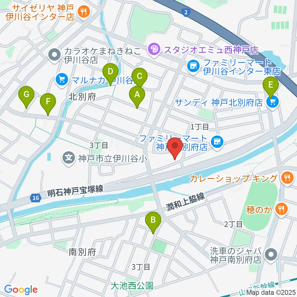 音楽広場Sound-Scape周辺の駐車場・コインパーキング一覧地図